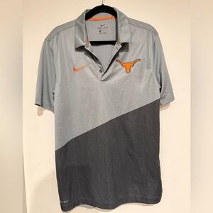 Nike Men's Two-Tone Gray Polo Shirt. Hardly worn.